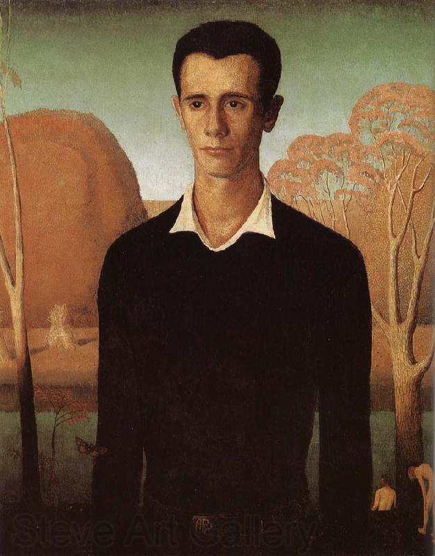 Grant Wood The Portrait Norge oil painting art